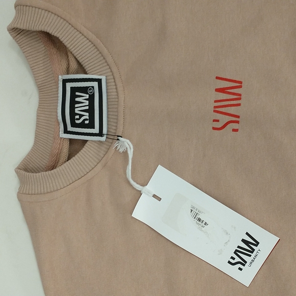 SAW Urbanity Turkish Streetwear Hip Hop Sweatshirt Euro Style Never Lose Graphic - Picture 2 of 13